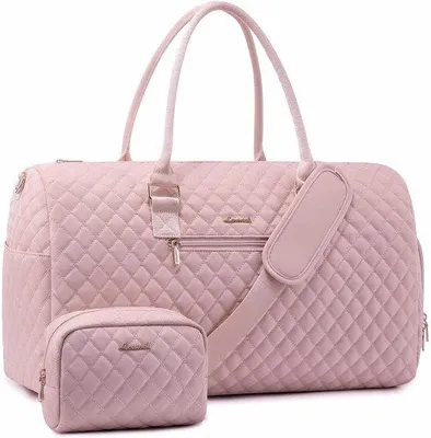 Image de Sac de sport pour femme, rose, style décontracté