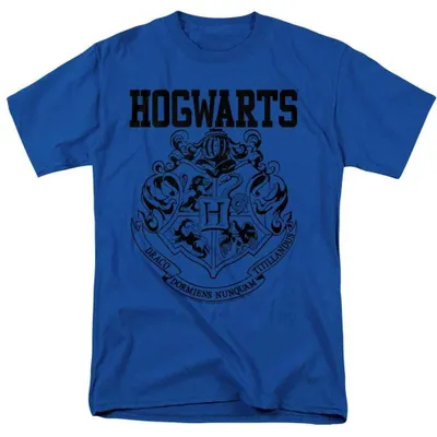 Produktbild von Harry Potter - T-Shirt für Herren/Damen Uni, Athletisch TV36688 (S) (Königsblau)