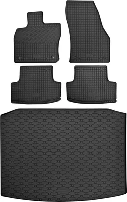 Produktbild von Passgenaue Gummifußmatten und Laderaumwanne von Z4L passend für SEAT Ateca 4x2 ab 2016