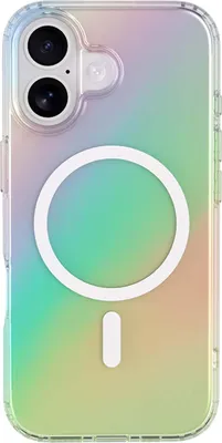 Produktbild von BigBen Connected, Hülle iPhone 17 MagSafe Holographic Design stoßfest, Mehrfarbig