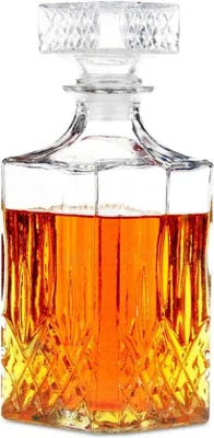 Image de Carafe en verre classique de 800 ml pour le whisky