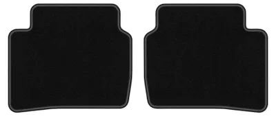 Image de Tapis arrière en moquette pour Mazda CX-5 I 2012-2017 (SUV) – 2 pièces, noirs, sur mesure – Wielganizator LUX