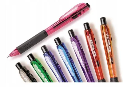 Produktbild von Pentel K437 WOW Kugelschreiber Grün Glitzergehäuse