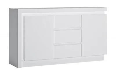 Image de Commode moderne avec tiroirs et portes pour le salon Lyon