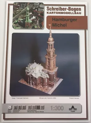 Produktbild von Schreiber-Bogen Kartonmodellbau Hamburger Michel
