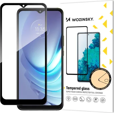 Image de Verre trempé Wozinsky pour Motorola Moto G50 - Noir KP9857