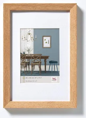 Immagine prodotto di Cornice in rovere con chiusura a scatto - 13 x 18 cm - legno