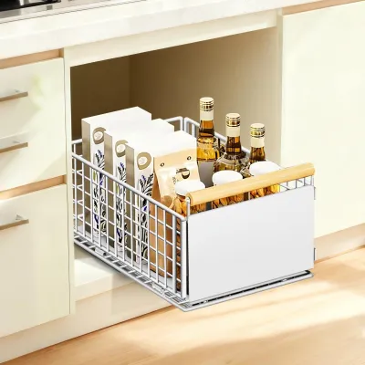 Produktbild von Ausziehbare Küchenlade mit Vollauszug und ohne Bohren