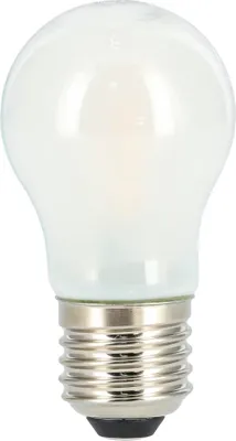 Produktbild von LED-Filament, E27, 470lm ersetzt 40W, Tropfenlampe, matt, Warmweiß (00