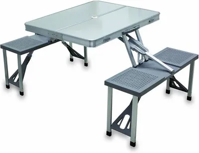 Produktbild von Tragbarer Klapptisch mit Aluminiumrahmen