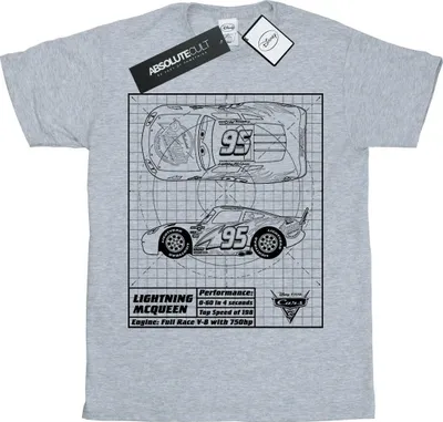 Obrázok produktu pre Disney - Tričko "Cars" pre chlapcov BI11983 (152-158) (sivá)
