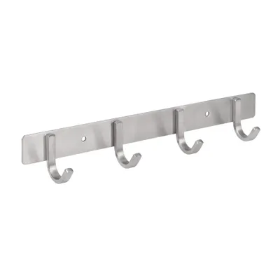 Obrázek produktu pro Walteco Věšáková lišta 300mm, 4 háčky, nerez