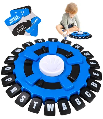 Produktbild von Denk-Wortspiel, Buchstabendrückspiel, schnelles Brettspiel, Spaß und Strategie, interaktives Spielzeug, Lernspiel für Kinder und die ganze Familie