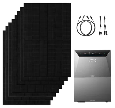 Produktbild von Anker Solix 4000W Balkonkraftwerk mit 8×500Wp Solar Modulen inkl. Anker Solarbank 4 Pro Speicher 5024Wh