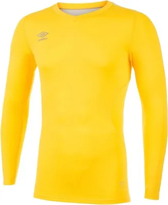 Productafbeelding van Umbro - "Elite" basislaag shirt met V-hals voor heren, model UO265 (XXL), kleur: gecko-groen