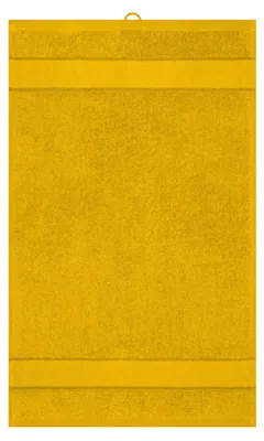 Image de Myrtle Beach - Serviette invité, coton filé à l'anneau LT4032 (taille unique) (jaune)