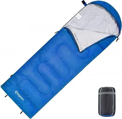 Produktbild von Famanu Schlafsack leichtgewichtig, warm, für Kinder und Erwachsene, 3-4 Jahreszeiten, mit Tragetasche