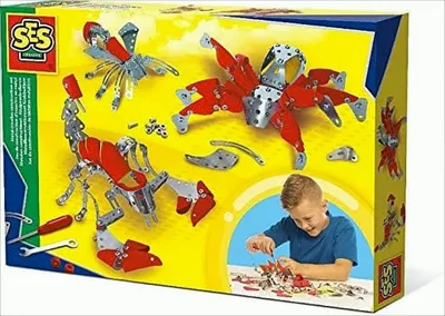 Produktbild von SES Creative Metallkonstruktionsset Krabbeltiere, Multibaukasten, 6 Jahr(e)