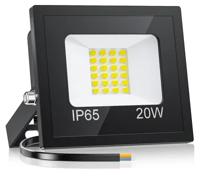 20W LED-Strahler 2000LM 6500K IP65 kaltweiß Außenstrahler