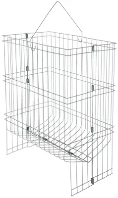Produktbild von Kerbl Kleintierraufe klein, Metall, Silber, 36 x 24 x 50 cm