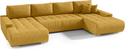 Produktbild von FEDVE Ecksofa Big Sofa Eckcouch mit Schlaffunktion DHAKA U Form Couch Sofagarnitur