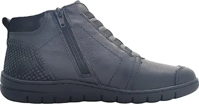 Imagen del producto de Zapatos planos para mujer de la marca Libelle, estilo botín, color negro, para uso casual