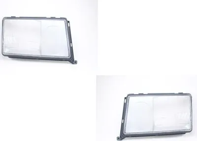 Produktbild von Johns, Scheinwerfer Glas Hauptscheinwerfer passend für Mercedes W124 09/89-06/93 Set LR 1248202166 8200866 0008200866 A0008200866 A1248202166 12482022