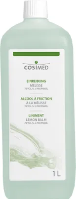Produktbild von Einreibung Melisse (70 Vol.% 2-Propanol) 1 Liter Flasche