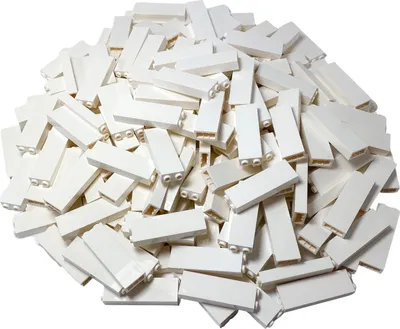 Produktbild von LEGO® 1x2x5 Steine Säulen Wand Pfeiler Weiß - 46212 2454 NEU! Menge 50x