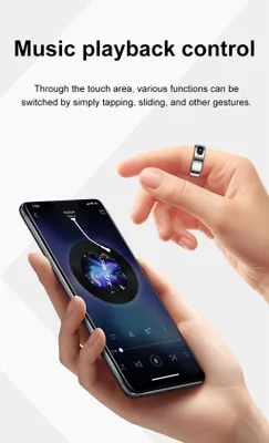 Produktbild von Powerton Smart Ring PRO Gesundheitsmonitoring Aluminium Gold Größe 10