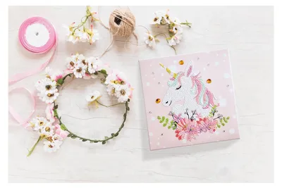 Produktbild von Diamond Dotz DOTZ BOX Diamond Dotting Kit Dreamy Unicorn
