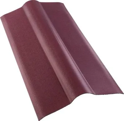 Produktbild von Gutta Guttanit+ Firsthaube rot 1050 mm x 220 mm x 220 mm x 2,25 mm