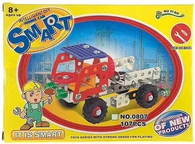 Produktbild von Klocki metalowe Konstruktor 107el