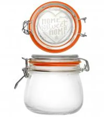 Immagine prodotto di HOMe Set 6 Barattoli In Vetro Decoro Sweethome Cc500