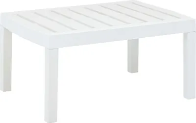 Obrázek produktu pro Maison Exclusive - Zahradní stůl bílý 78x55x38 cm plast