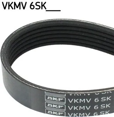 Produktbild von SKF Keilrippenriemen 842mm für VW GOLF VI (5K1) VKMV 6SK842