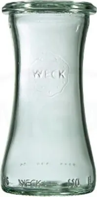 Produktbild von WECK DELI Glas ohne Deckel, 100 ml, 6er Pack