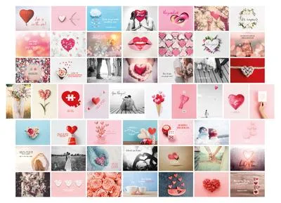 Produktbild von Postkarten Hochzeit 52 Wochen, Set mit 52 Liebespostkarten DIN A6 für Hochzeitsspiel. 1 Jahr jede Woche eine Karte. Kreatives Hochzeitsgeschenk mit ... für Brautpaar. Gästebuch Alternative