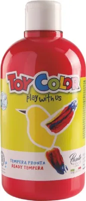 Produktbild von Temperafarbe Toy Farbe 500ml - rot