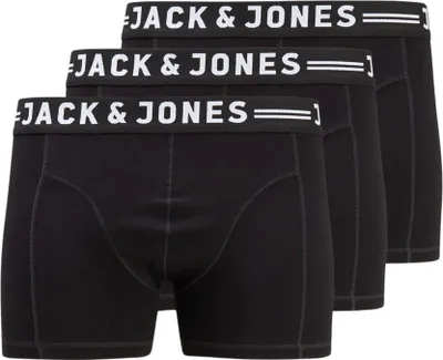 Produktbild von Jack & Jones Sense Trunk Boxershorts Herren (Übergröße) (3-pack)