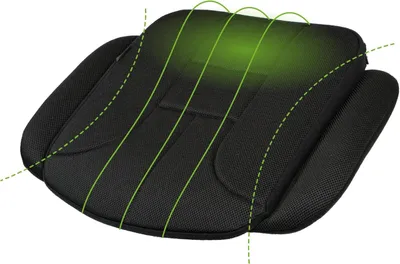 Imagen del producto de Cojín ergonómico para el asiento del coche, ajustable, de color , universal, ideal para viajes largos