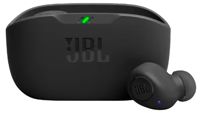 Produktbild von JBL Vibe Buds Schwarzer Bluetooth-Kopfhörer