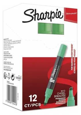 Obrázek produktu pro Sharpie W10, Černá, Zelená