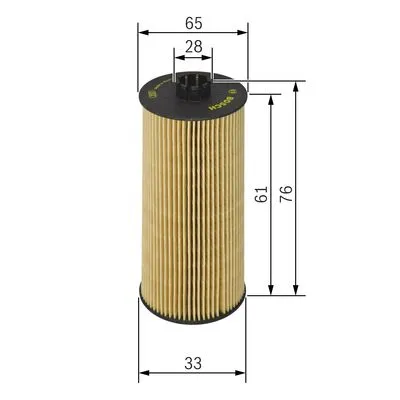 Produktbild von Bosch Ölfilter  1 457 429 301