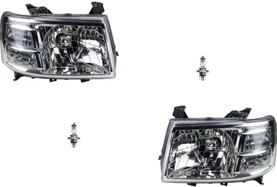 Obrázok produktu pre Johns, halogénové svetlomety vhodné pre Ford Ranger 06 06 - 09 s H4 setom ľavý pravý