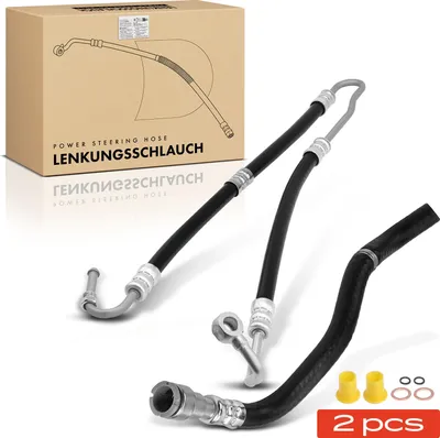 Image de Frankberg 1x Bouchon de Dégazage Flexible+1x Flexible de Direction Assistée pour BMW Série 3 Touring E46