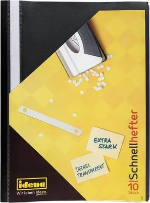 Produktbild von Schnellhefter DIN A4 / PP / extra stark / Farbe: schwarz