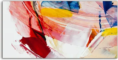 Produktbild von Coloray Acrylbild 100x50  Wandbild Acrylbilder Kunstdruck Bild Bunte Abstrakte Malerei