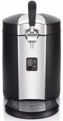 Image de Machine à bière avec compresseur 5l noir/inox - Kitchen Chef - KCPPROBIER -