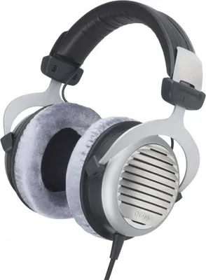A studio shot of a pair of Beyerdynamic headphones.